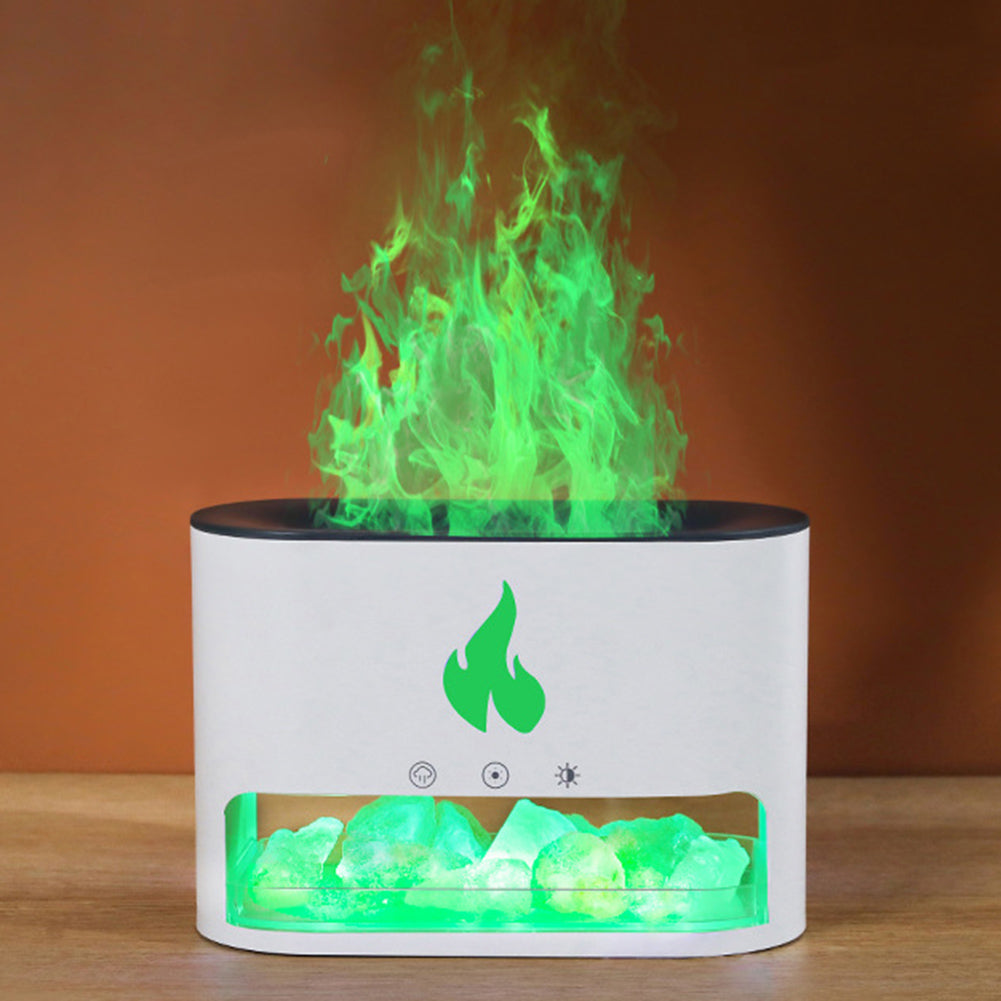 Crystal salt stone fire vaporizer