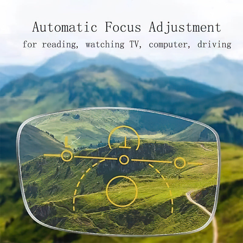 BowLift | Advanced Anti-Blue Light Multifocal Reading Glasses - SapphireView