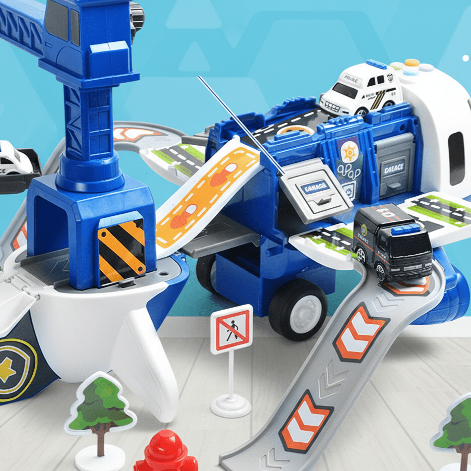 BowLift | ADVENTURE AIRPLANE & VEHICLE SET – Airplane Toy Set for Imaginative Kids