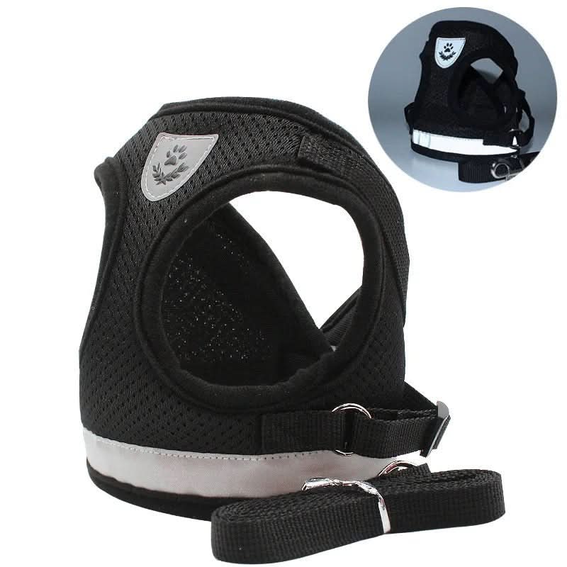 BowLift | Escape-proof cat harness with reflective details
