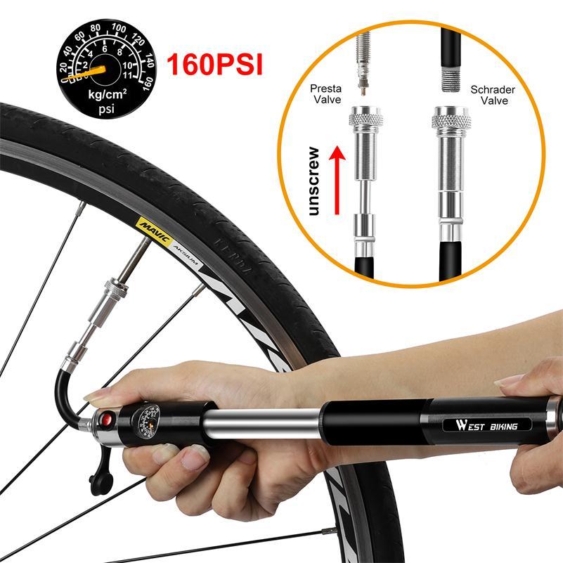 BowLift | Bike Pump - Mini Bike Pump - Hand Bike Pump
