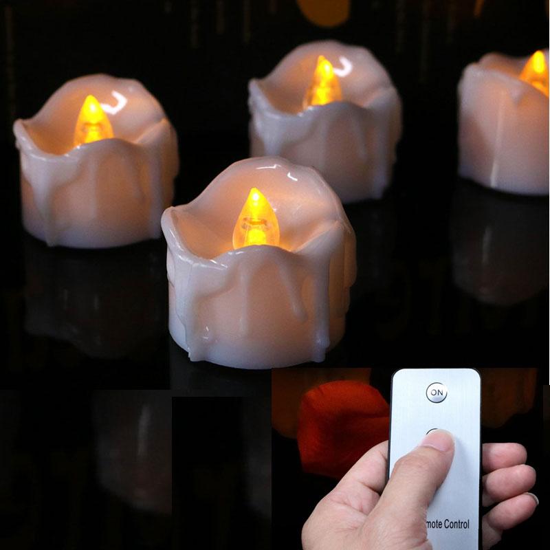 BowLift | Battery Candles - Remote Control Flameless Candles 3 pcs