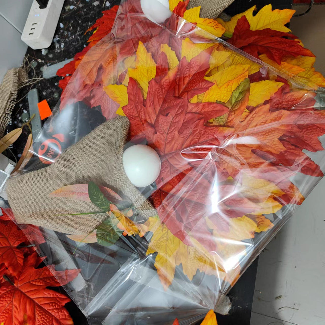 BowLift | Hat Christmas Decoration Garland Harvest Season Maple Leaf Creative Garland