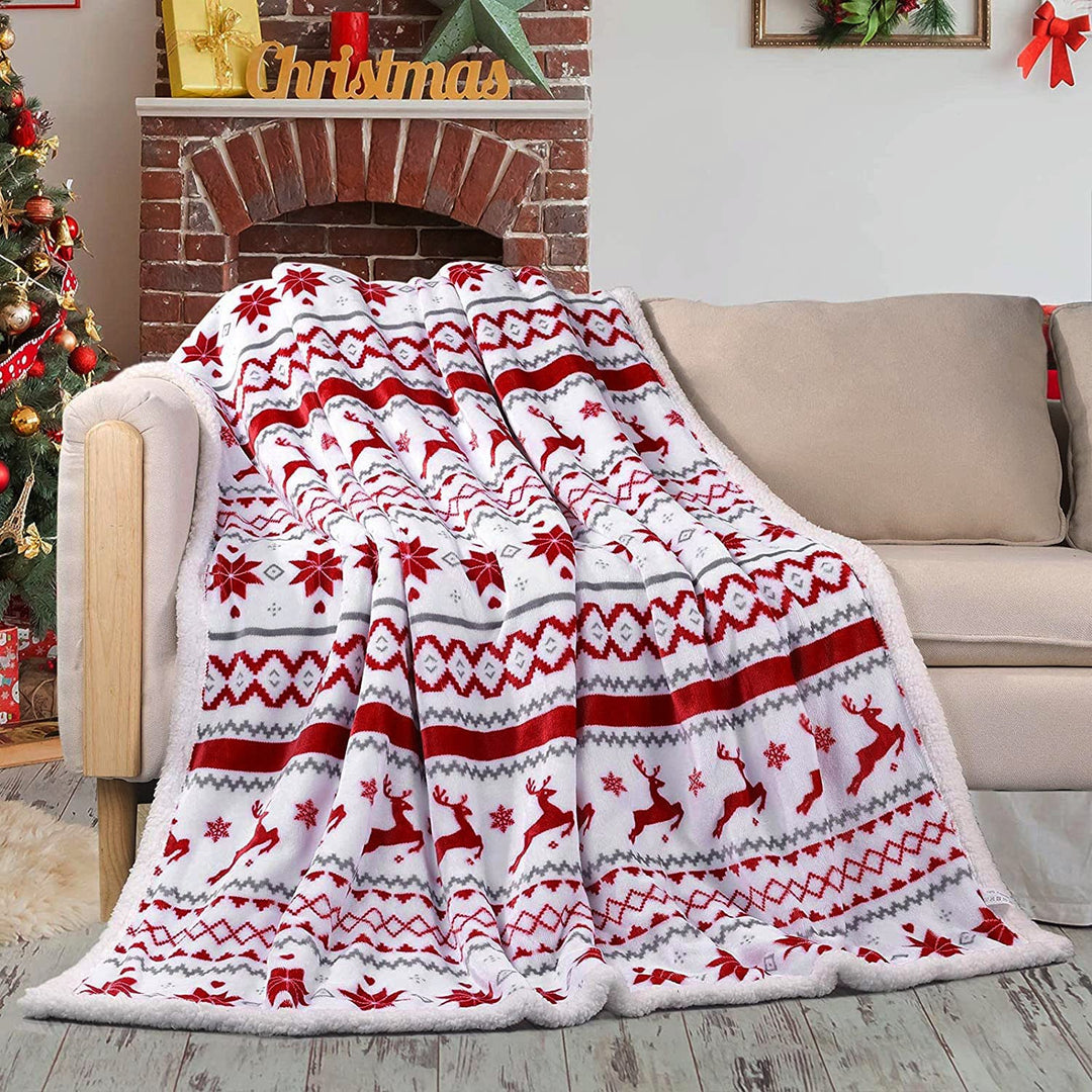 BowLift | Flannel Christmas Blanket Double Layer