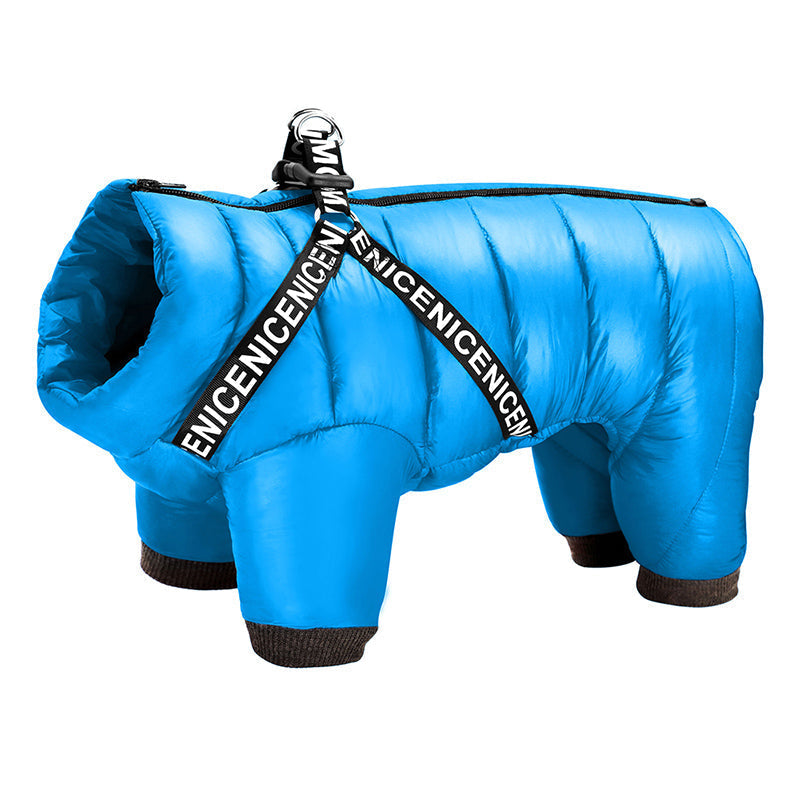 BowLift | WarmPaw WinterComfort Dog Jacket – Windproof Jacket with Soft Insulation for Cold Weather