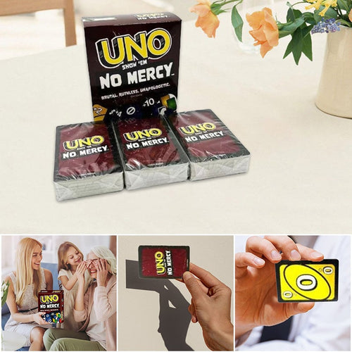 168 Thick Uno Card Game | Bowlift