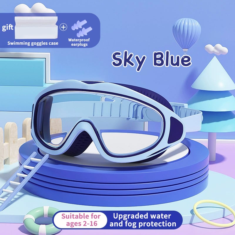 HD Swimming Goggles Kids – Anti-Fog & UV Protection | Bowlift