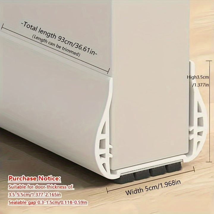 SnugBlock Door Stop Adjustable for Insulation and Soundproofing | Bowlift