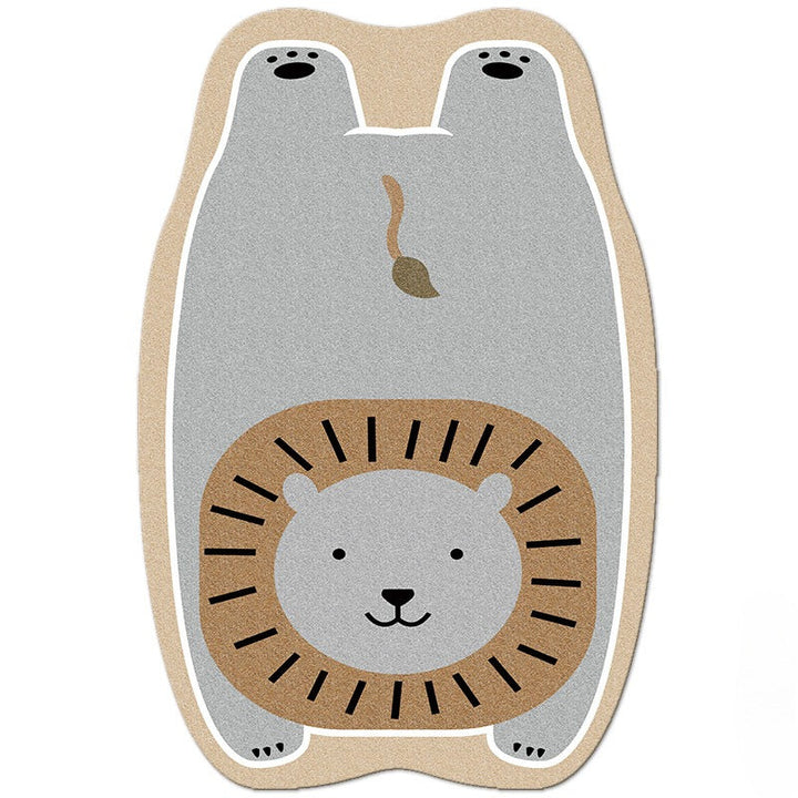 BowLift | Cute Animal Living Room Decorative Rugs – Plush Soft Cartoon Bedroom Carpet