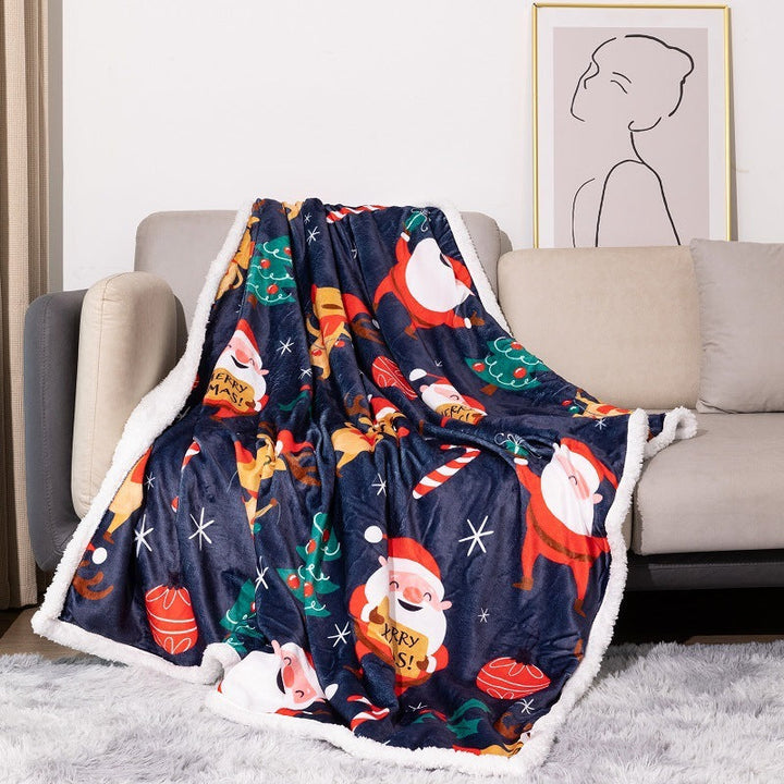 BowLift | Flannel Christmas Blanket Double Layer
