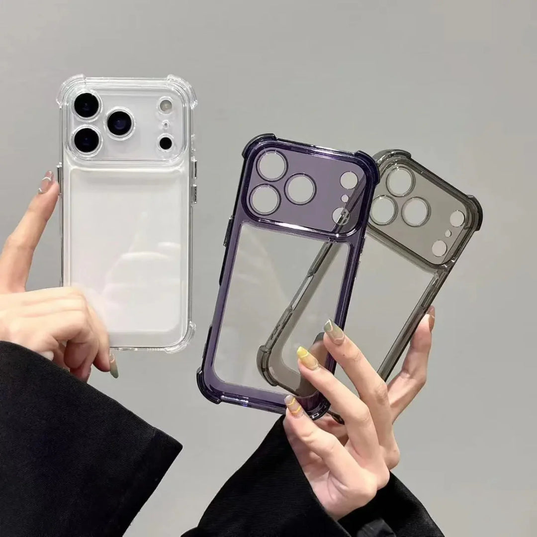BowLift | AeroGuard – Shockproof Transparent Bumper Case for iPhone 11-17
