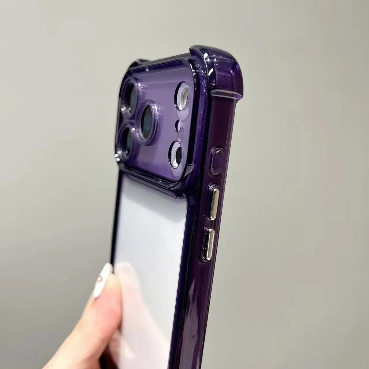BowLift | AeroGuard – Shockproof Transparent Bumper Case for iPhone 11-17