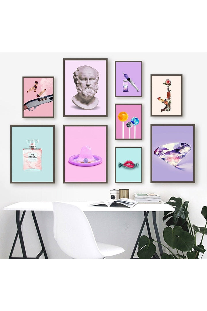 Abstract Poster | Bowlift