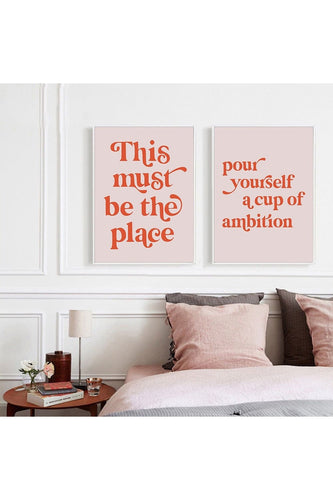 Cave' Inspirational Canvas Poster | Bowlift