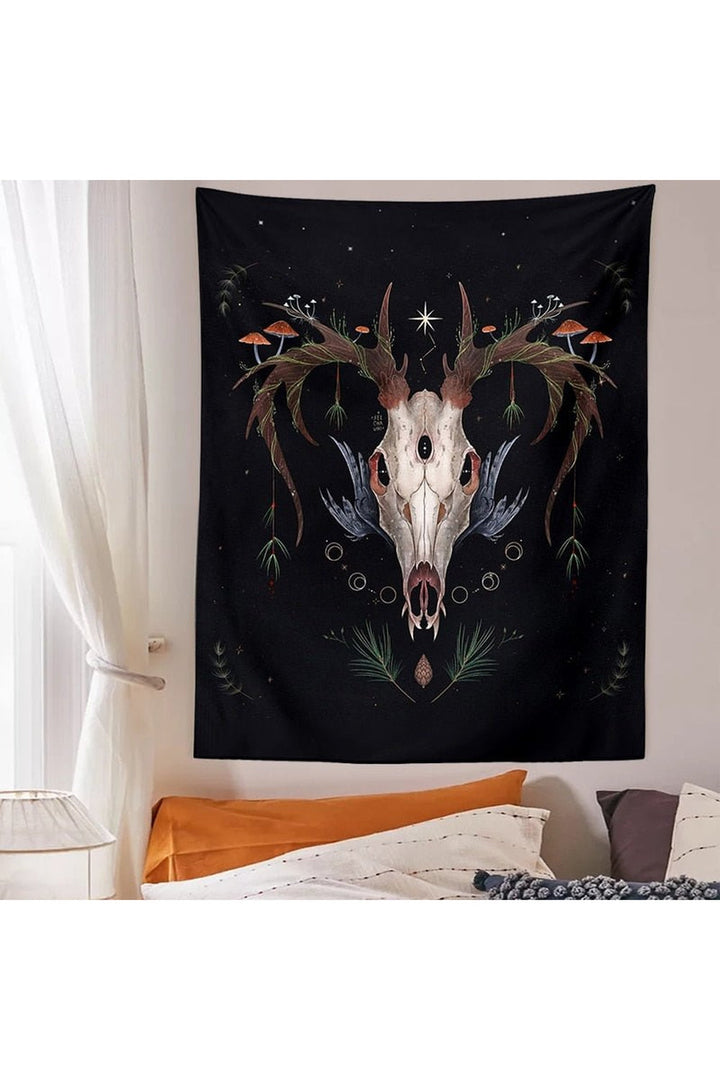 Girl Art Wall Tapestry | Bowlift