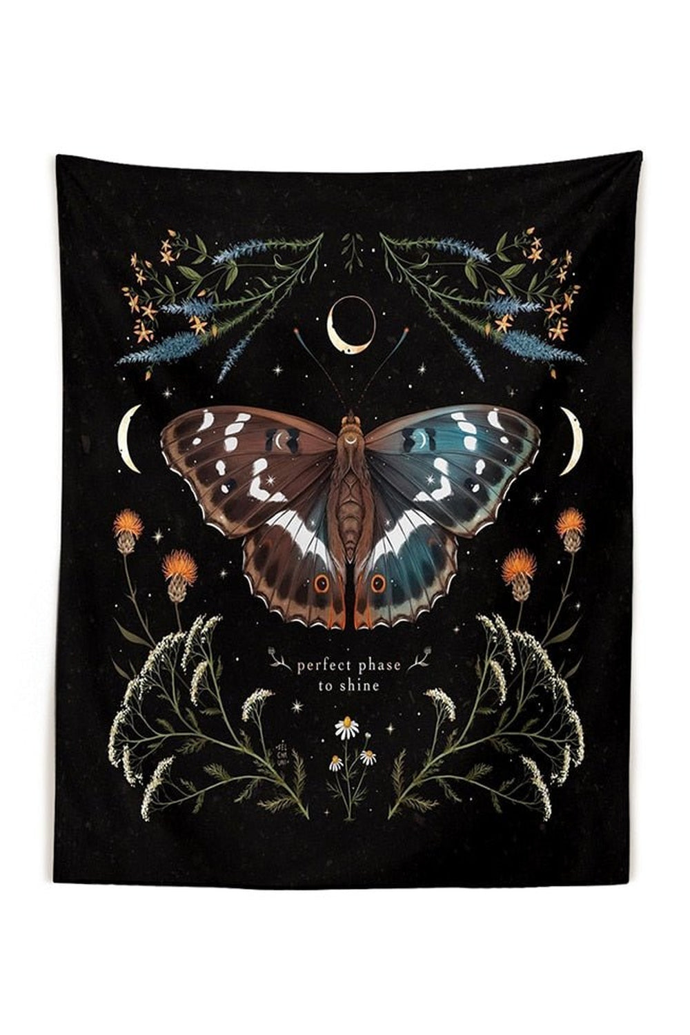 Girl Art Wall Tapestry | Bowlift