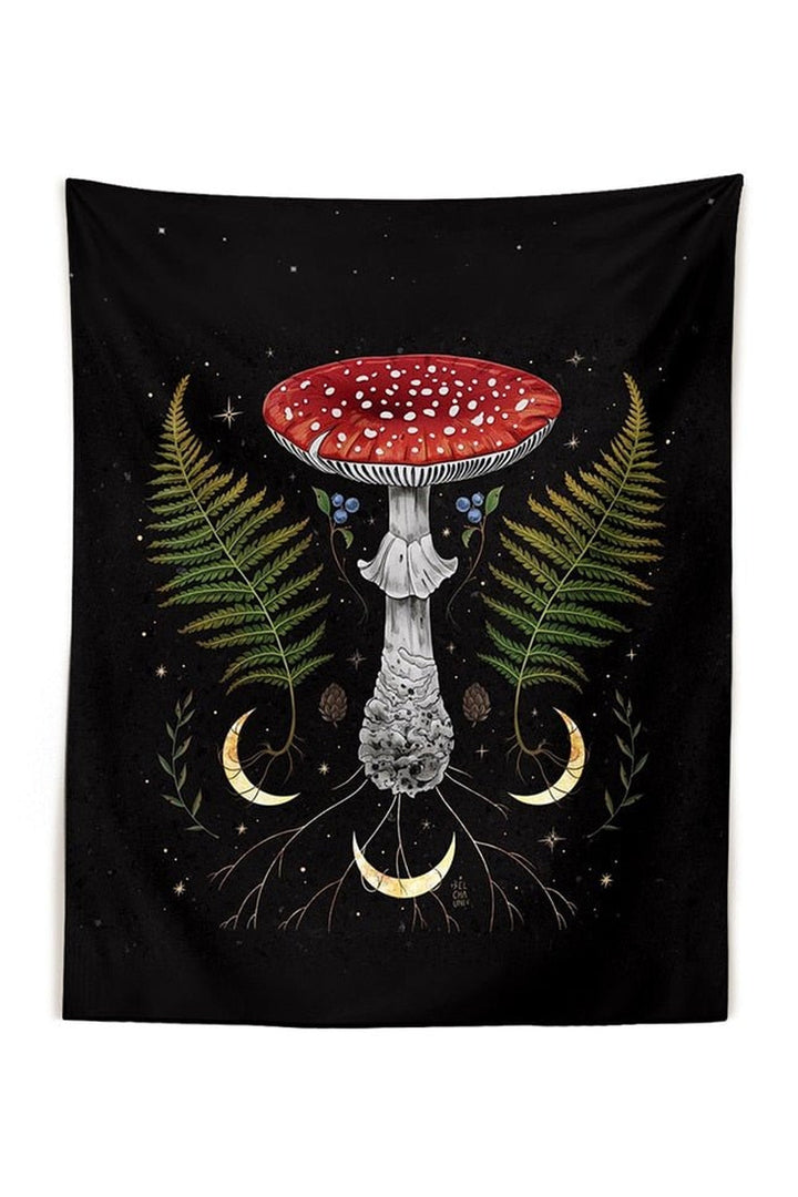 Girl Art Wall Tapestry | Bowlift