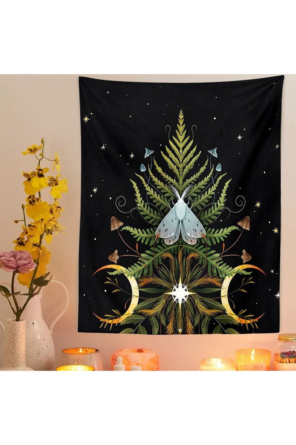 Girl Art Wall Tapestry | Bowlift