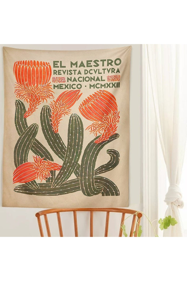 Botanical Art Tapestry | Bowlift