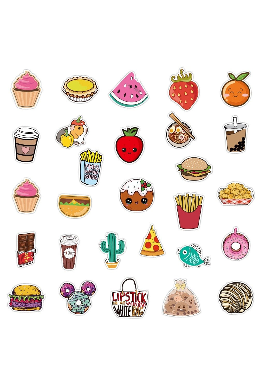 Food Themed Stickers | Bowlift