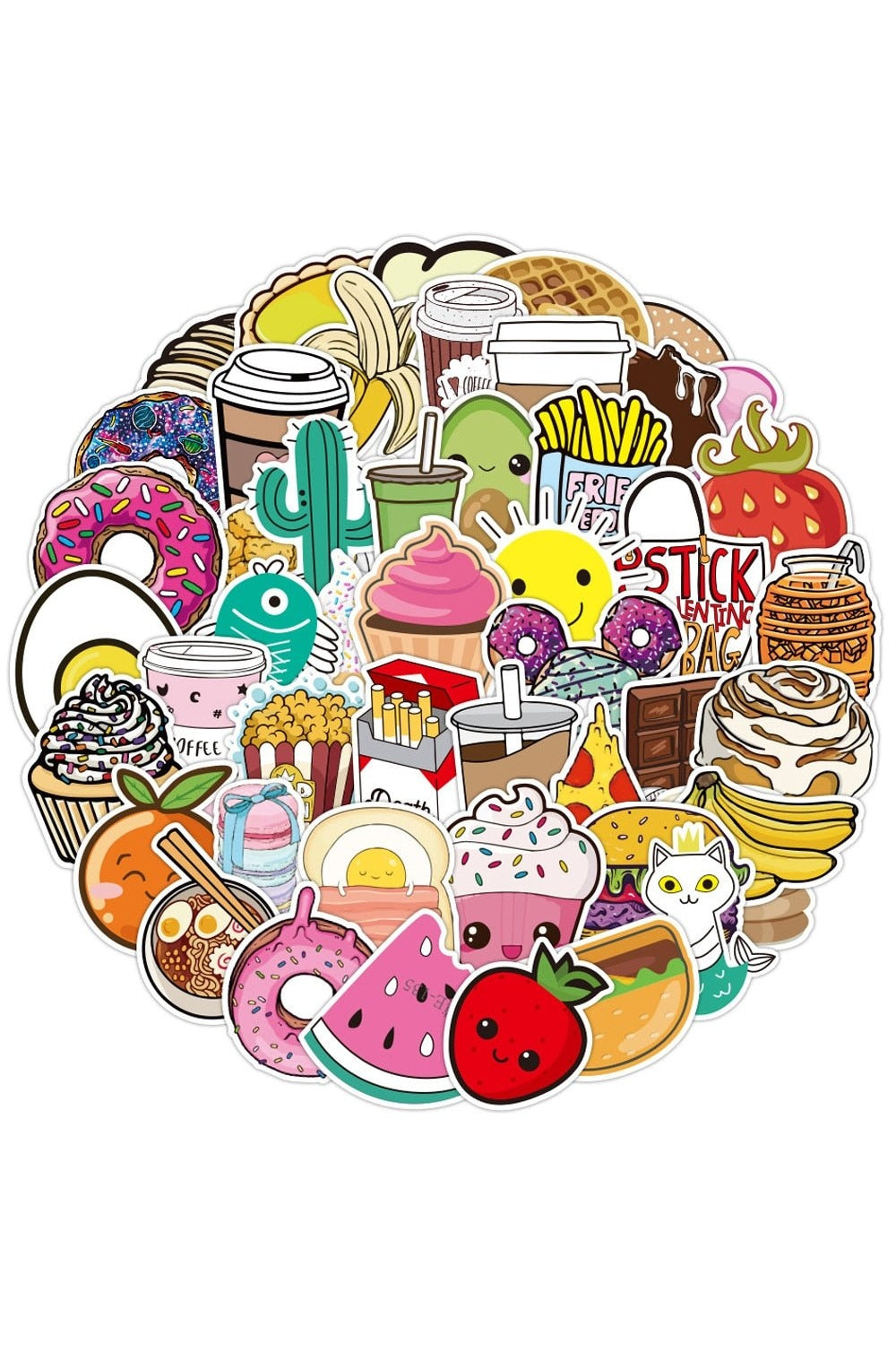 Food Themed Stickers | Bowlift