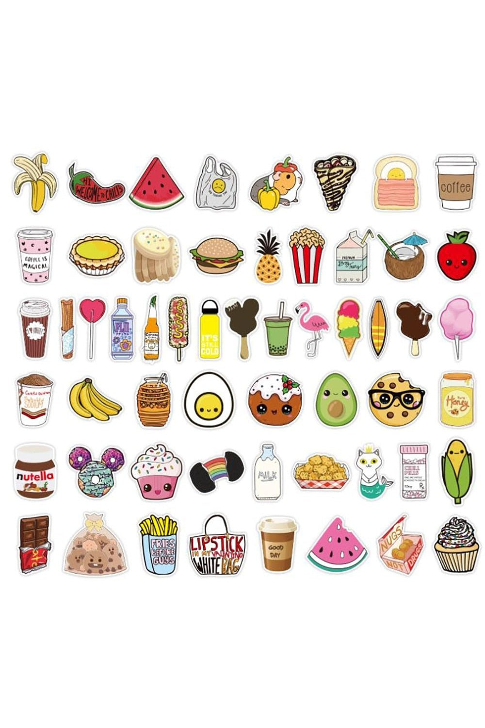 Food Themed Stickers | Bowlift