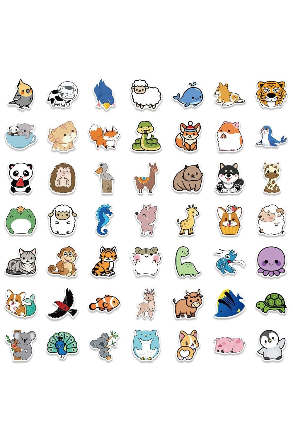 cute animal stickers | Bowlift