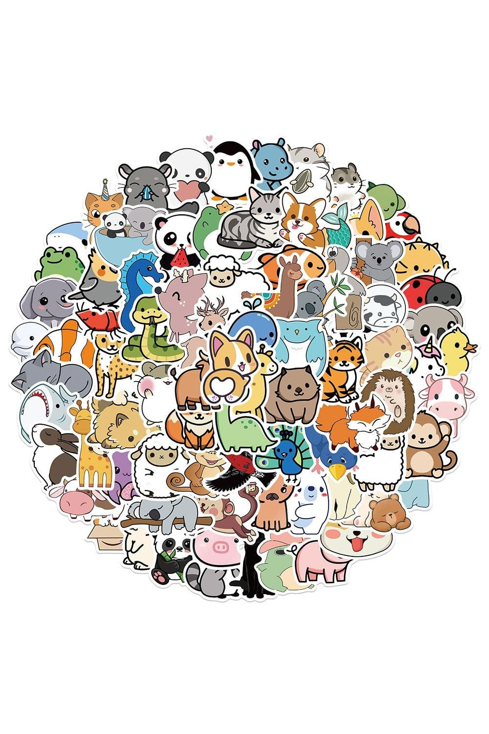 cute animal stickers | Bowlift