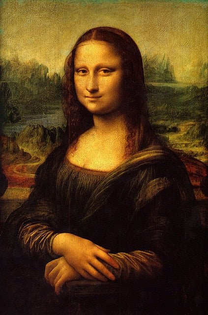 BowLift | Aesthetic Funny Mona Lisa Canvas Poster