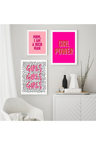 Macht' Motivational Canvas Poster | Bowlift