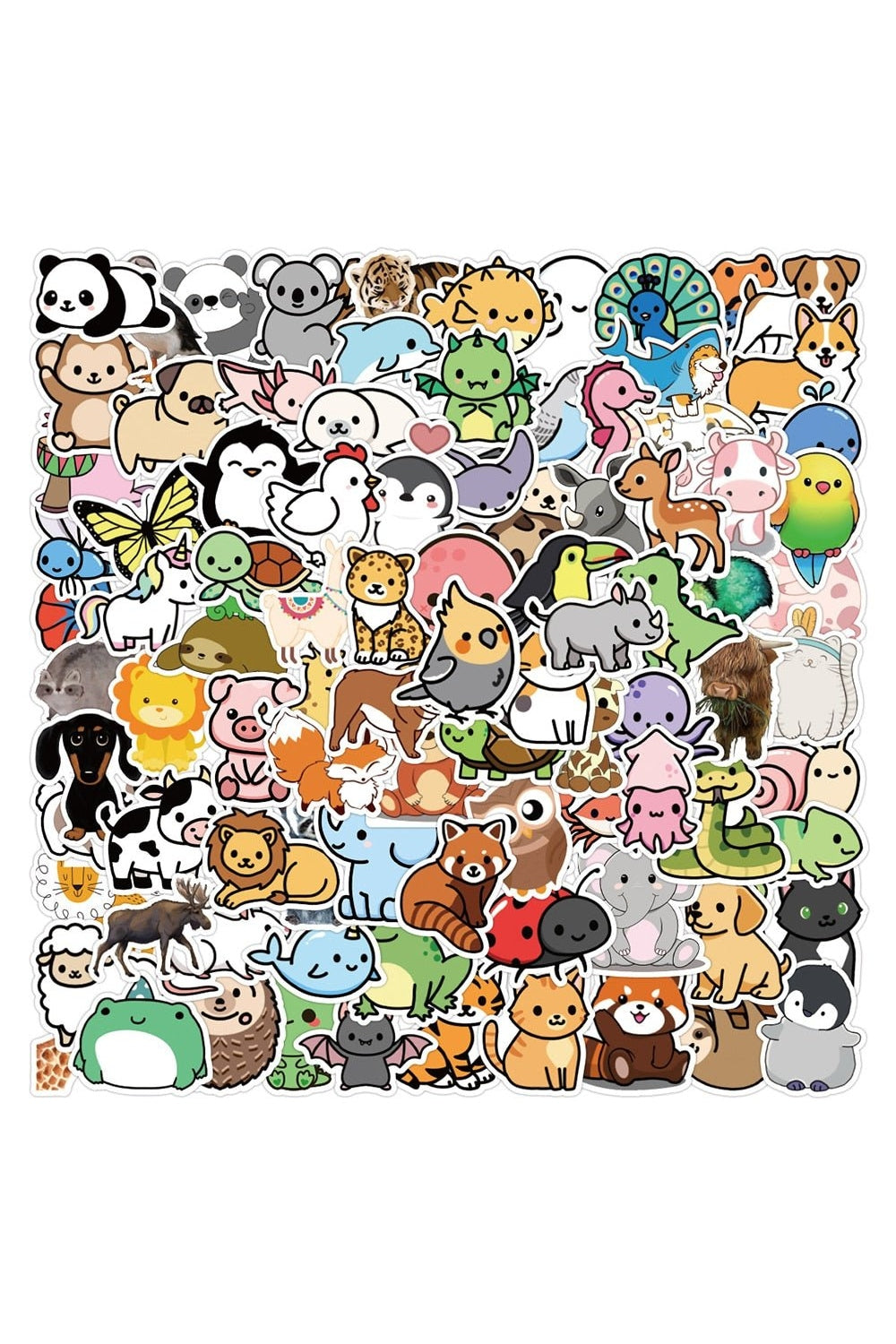 Cute Animal Fun Stickers | Bowlift