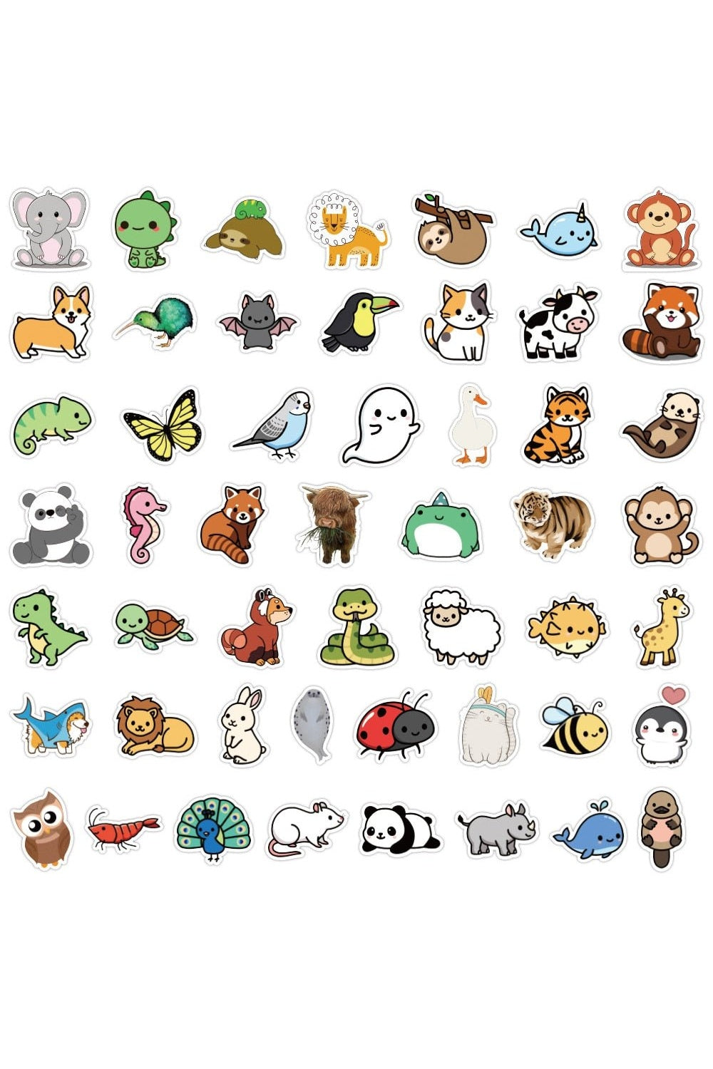 Cute Animal Fun Stickers | Bowlift