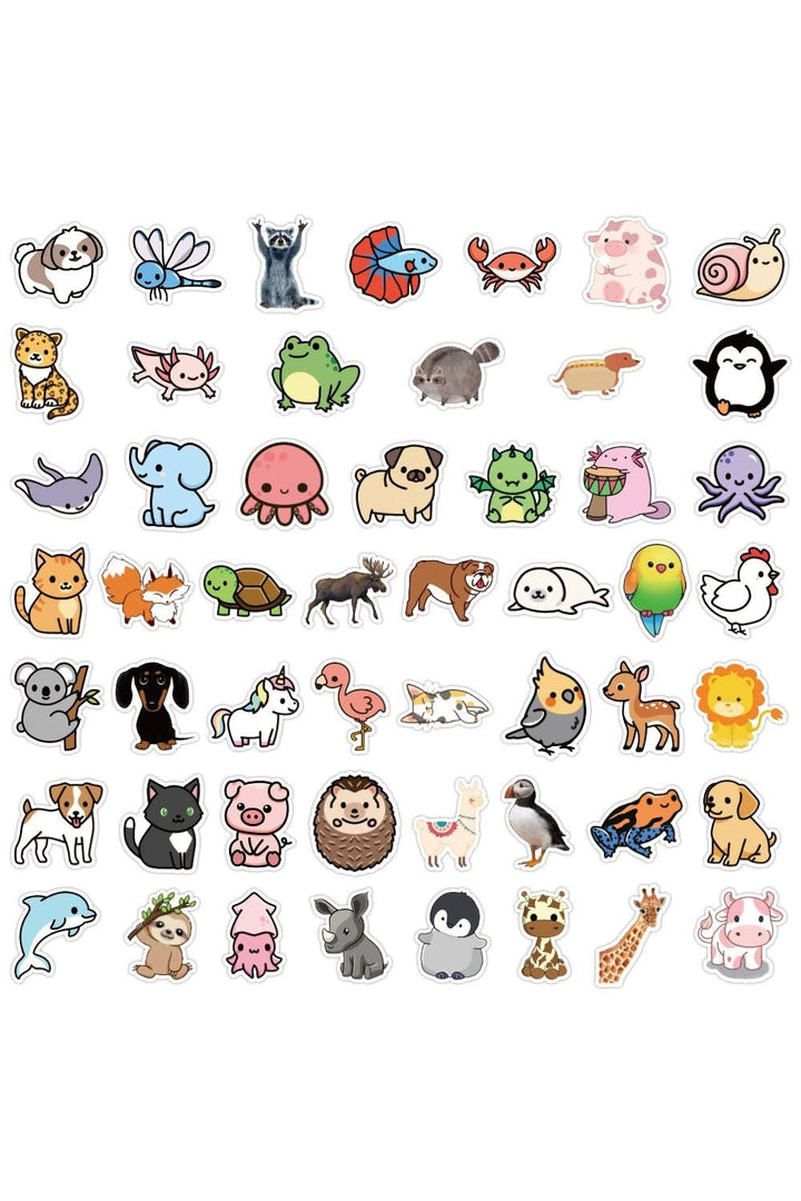 Cute Animal Fun Stickers | Bowlift