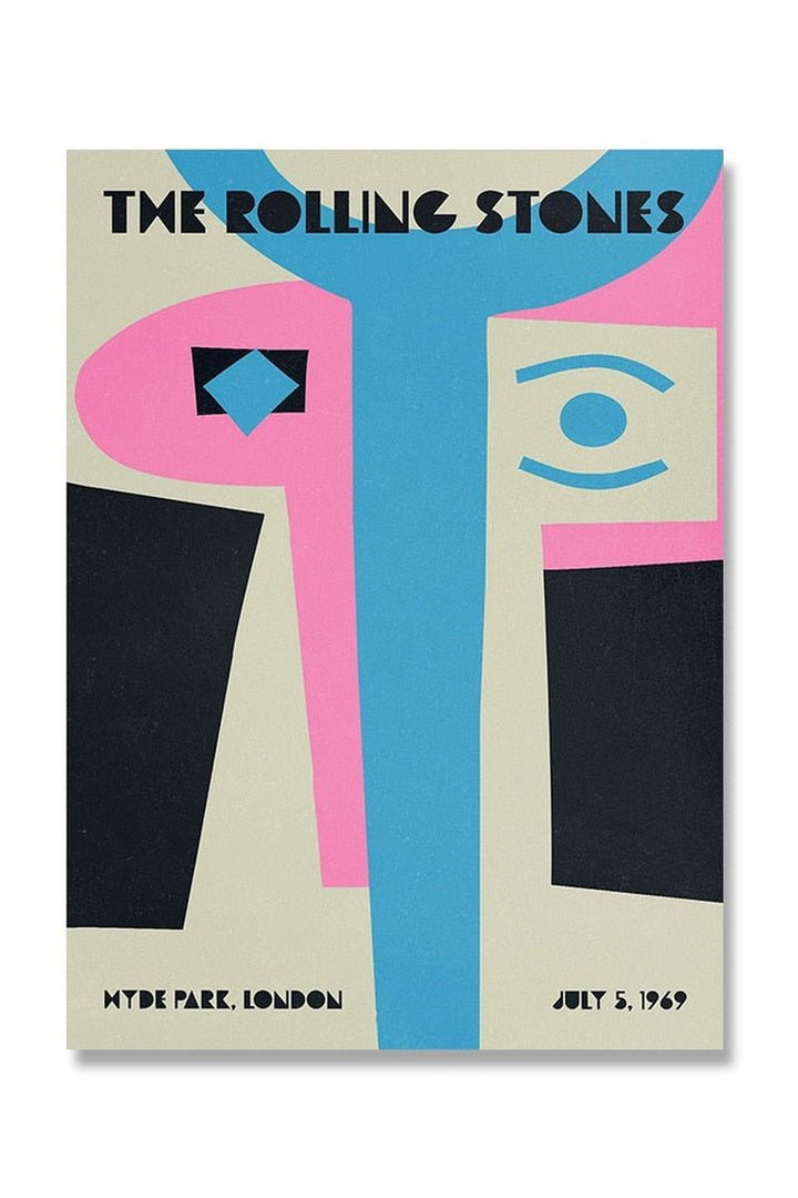 Music Bands Psychedelic Poster | Bowlift