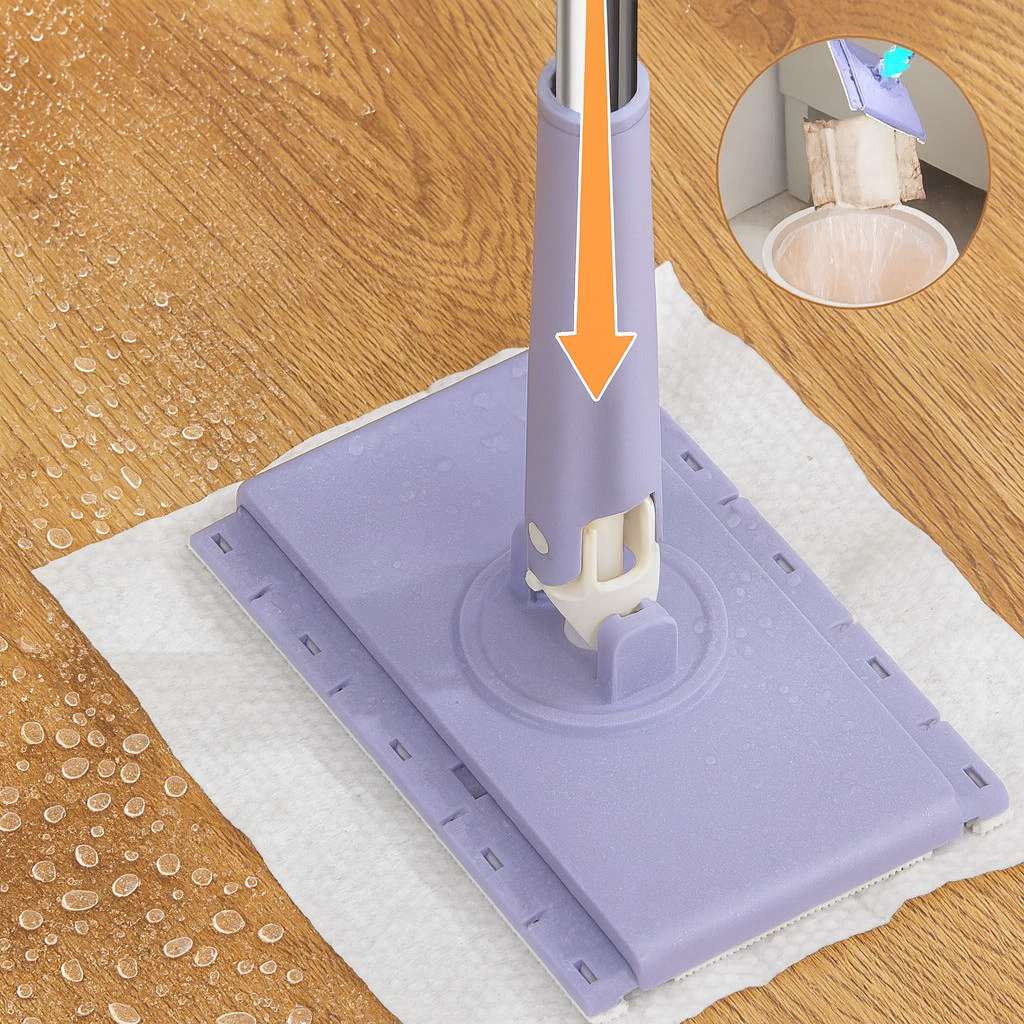 BowLift | Floor Cleaning Foldable Mop