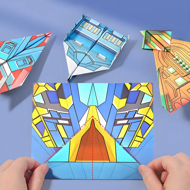BowLift | Paper Plane Building Set with Instructions
