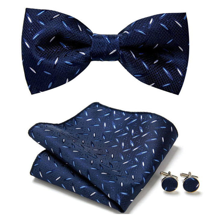 Three-piece set with stylish bow ties Bowlift