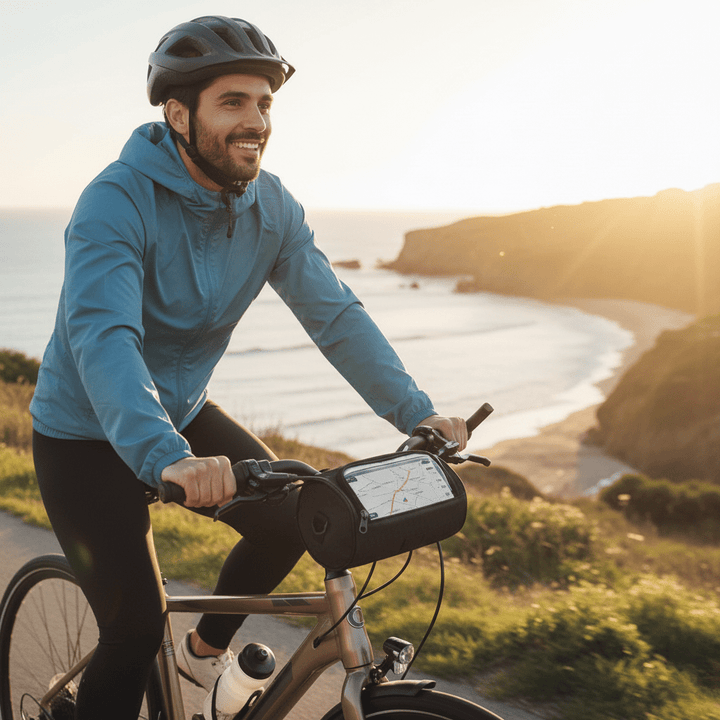 BowLift | Waterproof Bicycle Handlebar Bag with Touchscreen Access