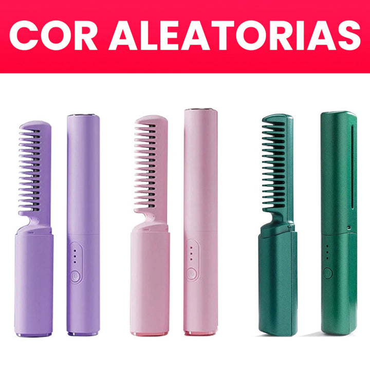 BowLift | Glatzza Mini-Smoothing Brush — Silky smooth dream hair in 60 seconds that captivates all eyes!