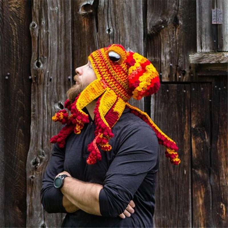 BowLift | Crochet Octopus Hat —— A very good birthday/Christmas gift