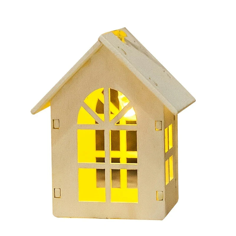 BowLift | LED fairy lights with mini houses - Decorative Christmas lighting for indoor use