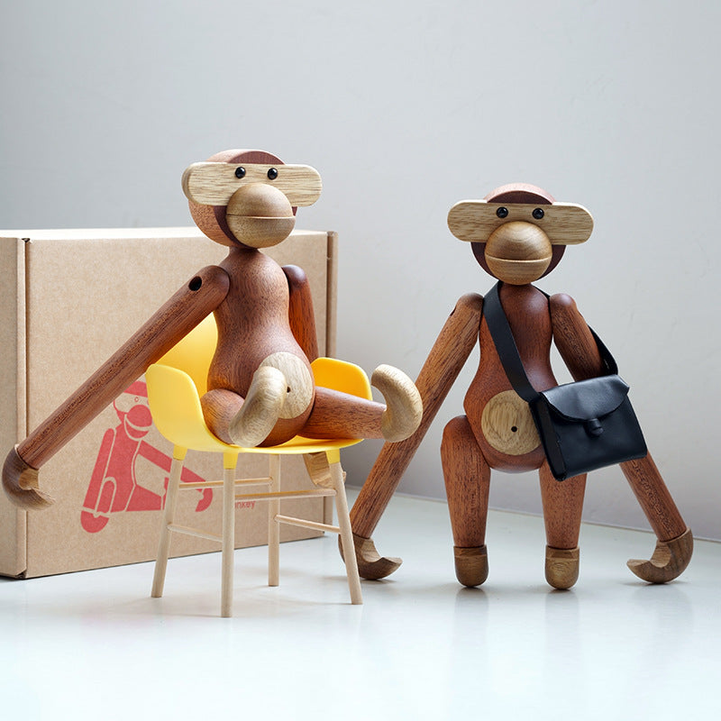 BowLift | Cheeky Monkey Solid Wood Ornament