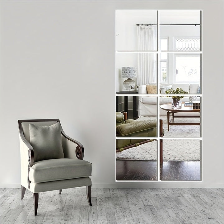 EleganceMirror – Luxury 3D Acrylic Mirror Tiles Set Bowlift