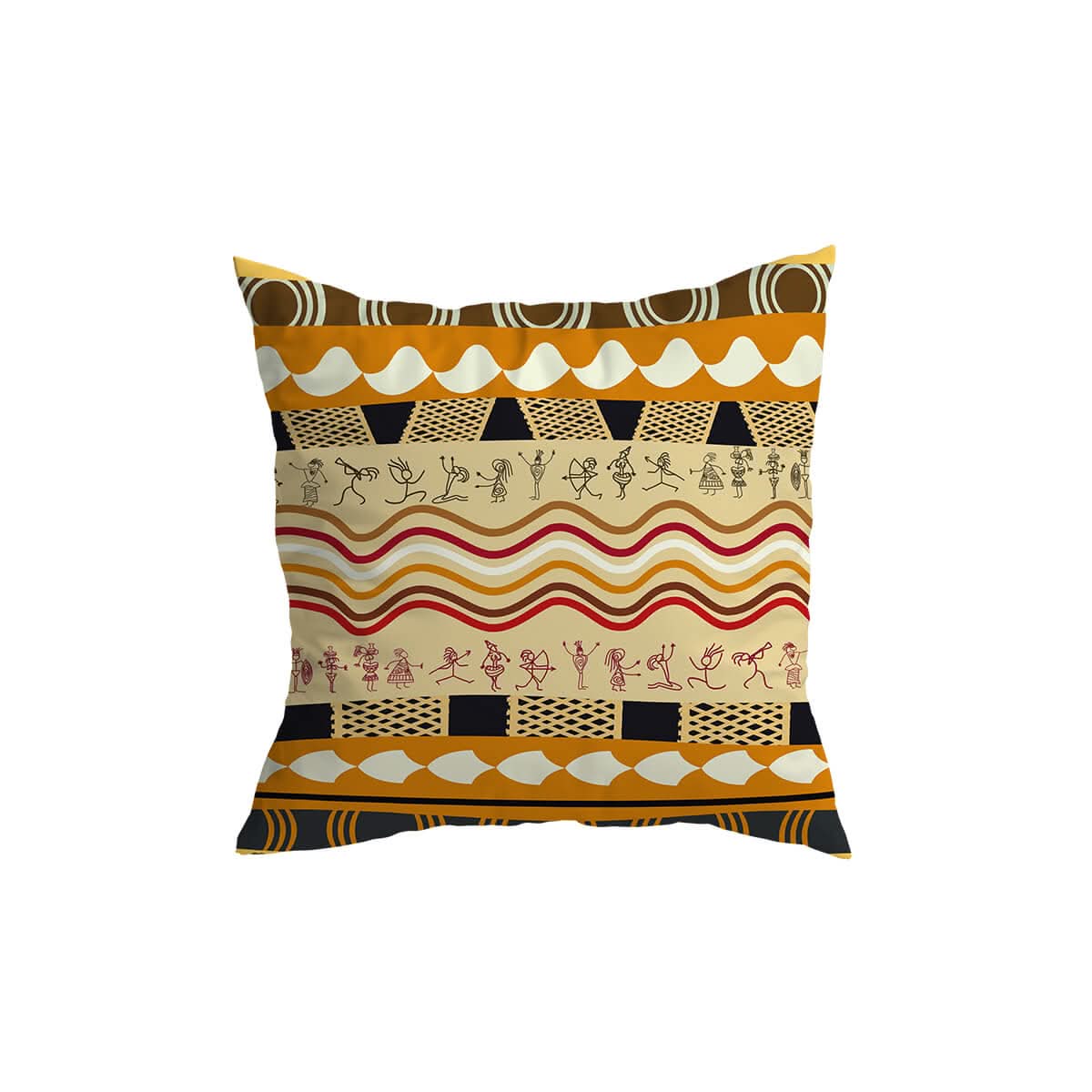 BowLift | African Pattern Throw Pillow Cover for Home Decor
