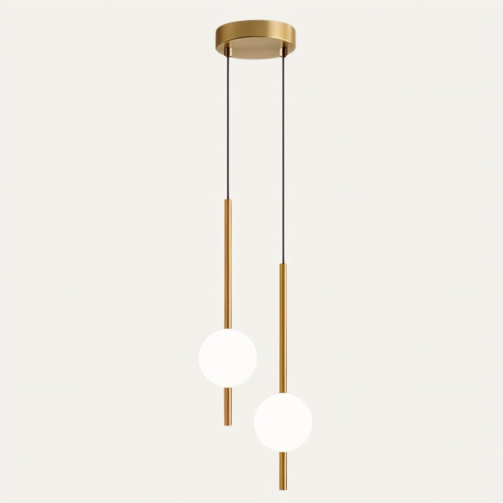 BowLift | LED Pendant Light Fixture - Modern Design with Adjustable Height - Ideal for Kitchen Island & Dining Room Lighting