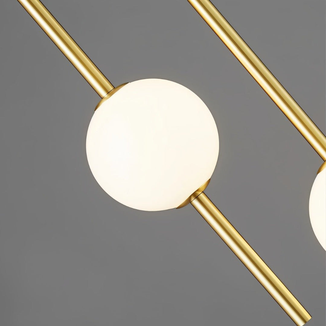 BowLift | LED Pendant Light Fixture - Modern Design with Adjustable Height - Ideal for Kitchen Island & Dining Room Lighting