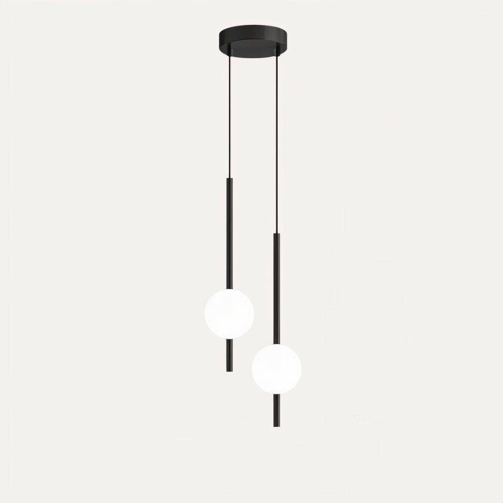 BowLift | LED Pendant Light Fixture - Modern Design with Adjustable Height - Ideal for Kitchen Island & Dining Room Lighting