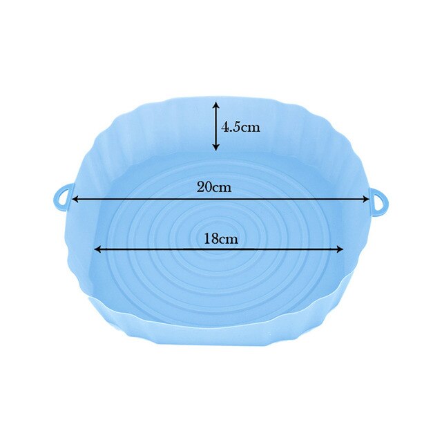 Air Fryer Baking Tray Silicone Pot Nonstick Airfryer Baking Form | Bowlift