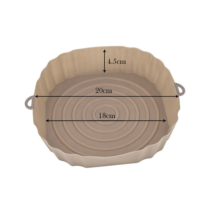 Air Fryer Baking Tray Silicone Pot Nonstick Airfryer Baking Form | Bowlift