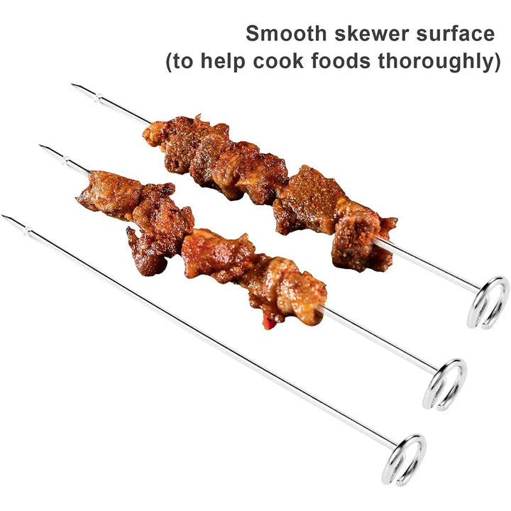 Air Fryer Grill Stainless Steel Rectangle Roasting Rack BBQ Skewer | Bowlift